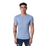 POLO-MANGA-CORTA-CUELLO-V---CELESTE