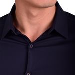 CAMISAMANGALARGAPERFECTFITAZUL