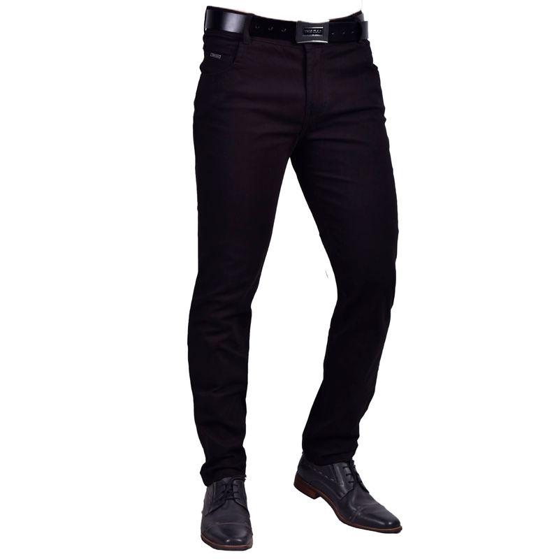 PANTALON-DRILL-CONFORT-SEMI-PITILLO---NEGRO