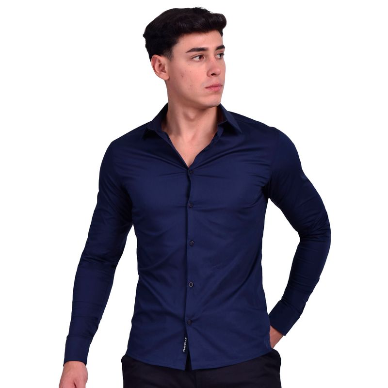 CAMISA-MANGA-LARGA-PERFECT-FIT---AZUL-NOCHE