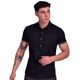 CAMISAMANGACORTAPERFECTFITNEGRO