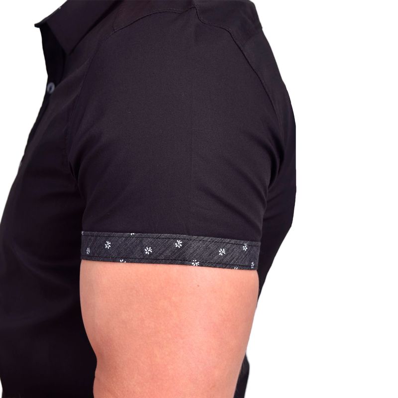 CAMISA-MANGA-CORTA-PERFECT-FIT---NEGRO