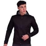 CASACA-SATINADA-CON-CAPUCHA-EXTRAIBLE-SLIM-FIT---NEGRO
