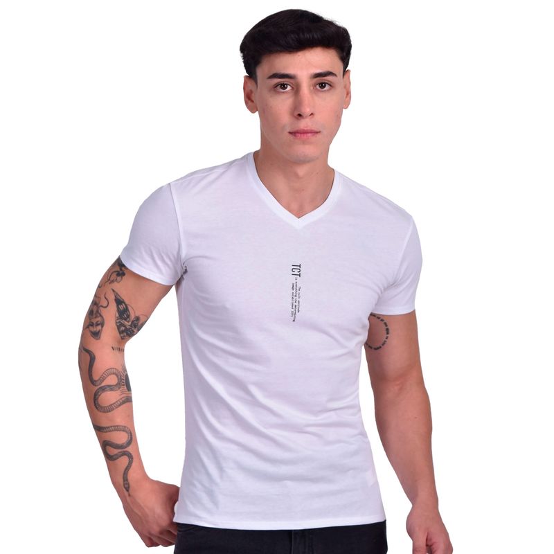 POLO-CUELLO-V-MANGA-CORTA---BLANCO