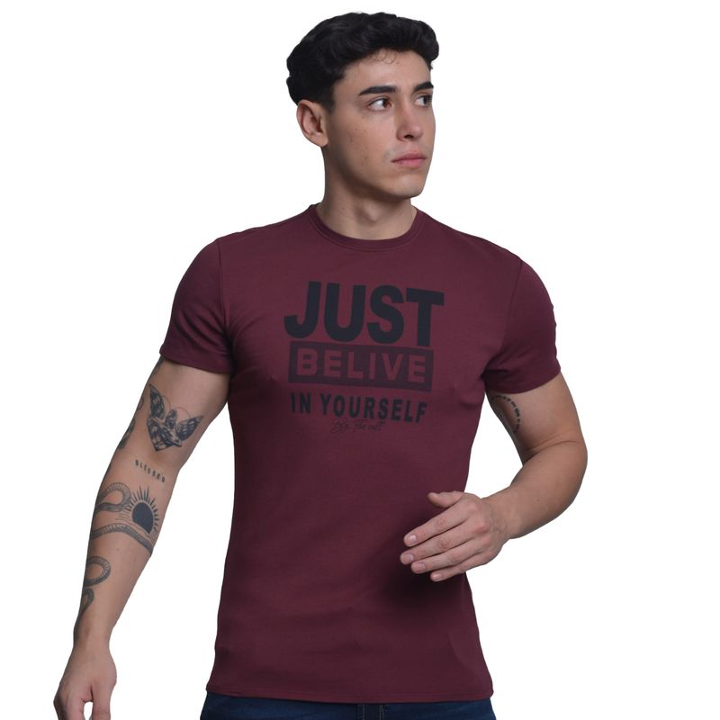 POLO-CUELLO-REDONDO-MANGA-CORTA---BURGUNDY