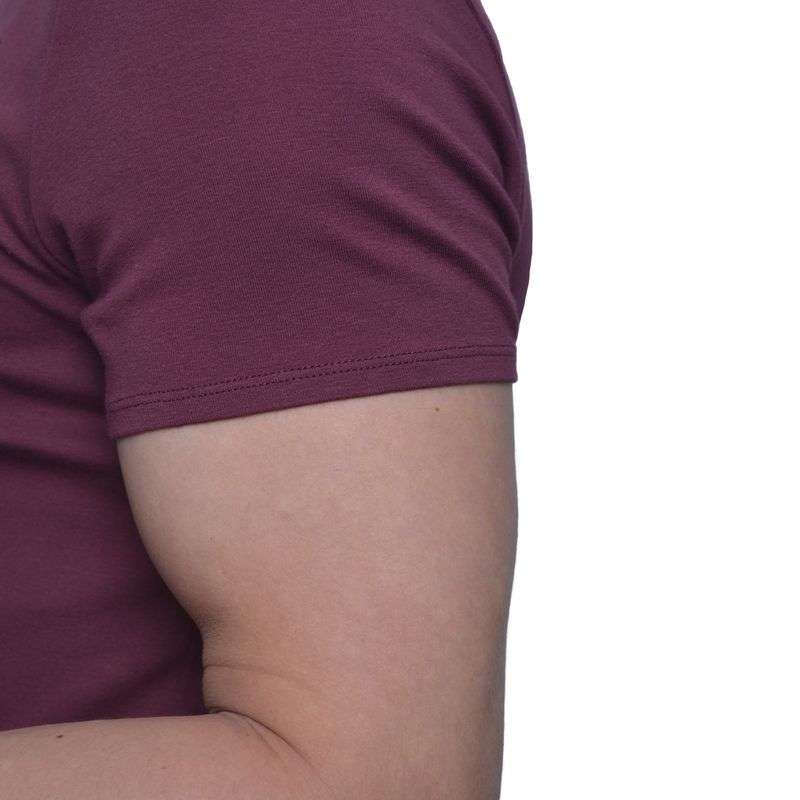 POLO-CUELLO-REDONDO-MANGA-CORTA---BURGUNDY