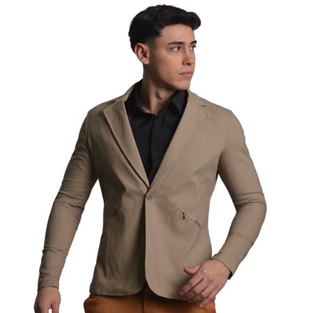 BLAZER DRILL CONFORT PERFECT FIT - BEIGE