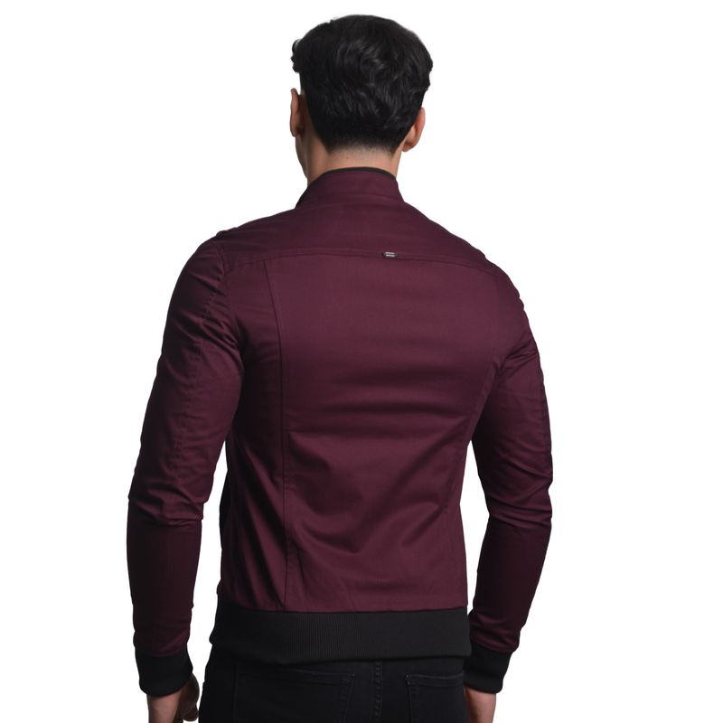 CASACA-DRILL-CONFORT-PERFECT-FIT---BURGUNDY