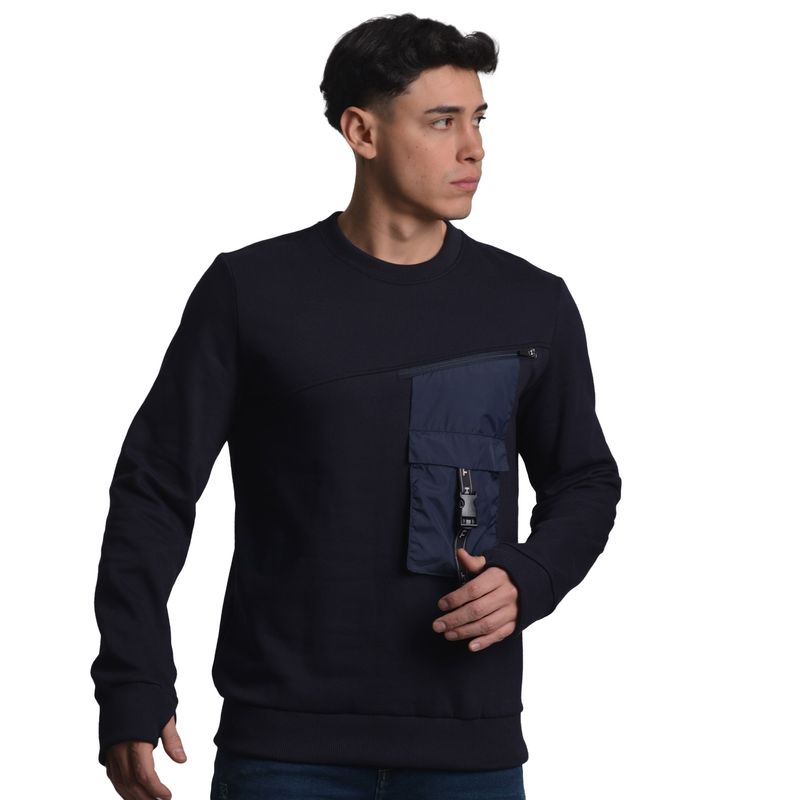 SWEATSHIRT-OVERSIZE-CON-BOLSILLO-CARGO---AZUL