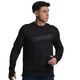 SWEATSHIRTOVERSIZECONPARCHESNEGRO
