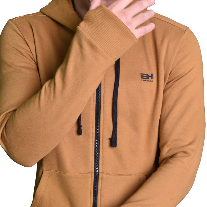 HOODIE-CON-CREMALLERA-PERFECT-FIT---CAMELL