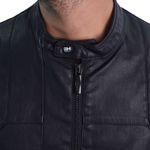 CASACACUEROESTILOMOTOCICLISTAPERFECTFITNEGRO