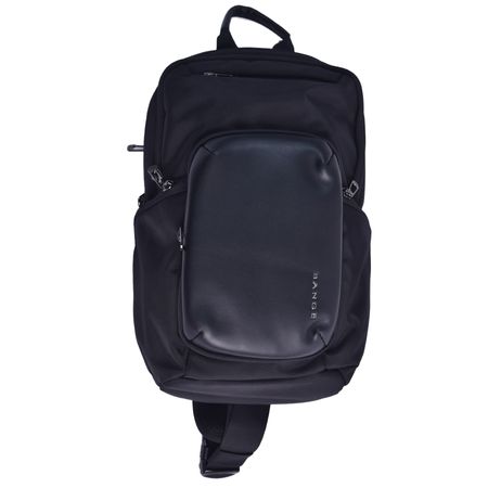 CROSS BODY TELA OXFORD LUXURY S. - NEGRO