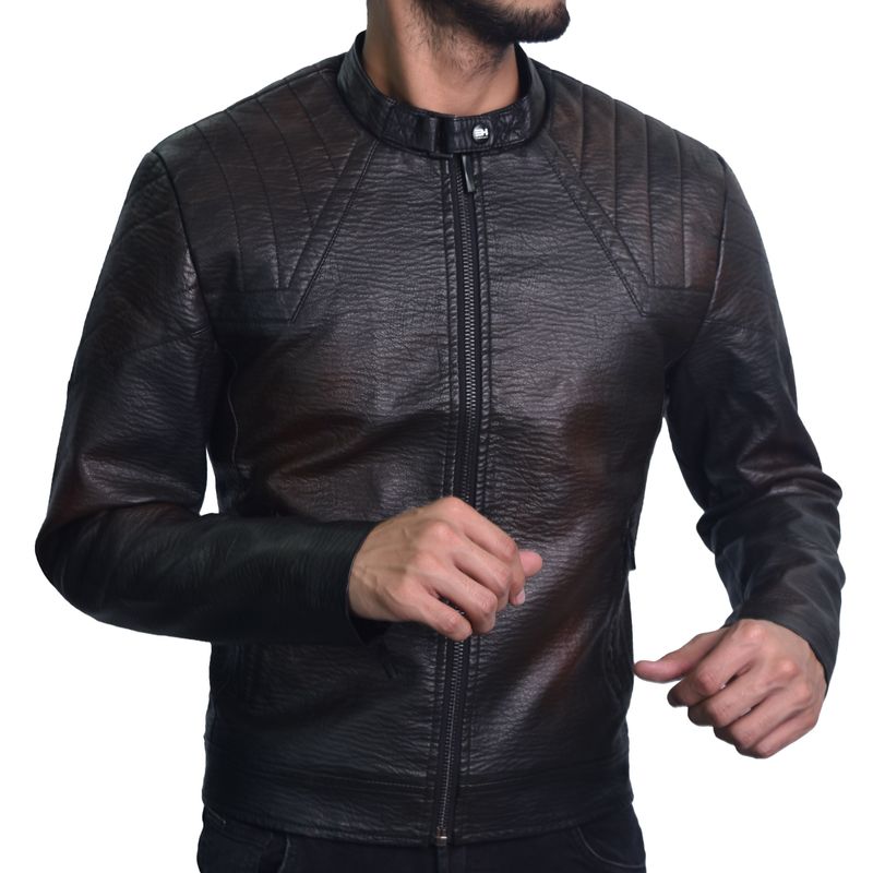CASACA-CUERO-ESTILO-MOTOCICLISTA-PERFECT-FIT---NEGRO