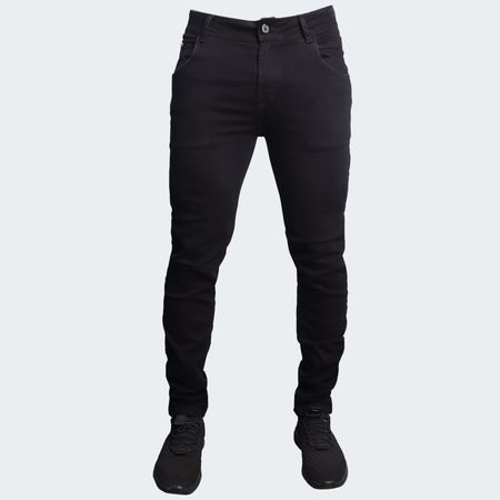 PANTALON DENIM CONFORT PITILLO - NEGRO
