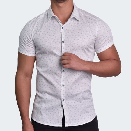 CAMISA MANGA CORTA PERFECT FIT - BLAGRIS