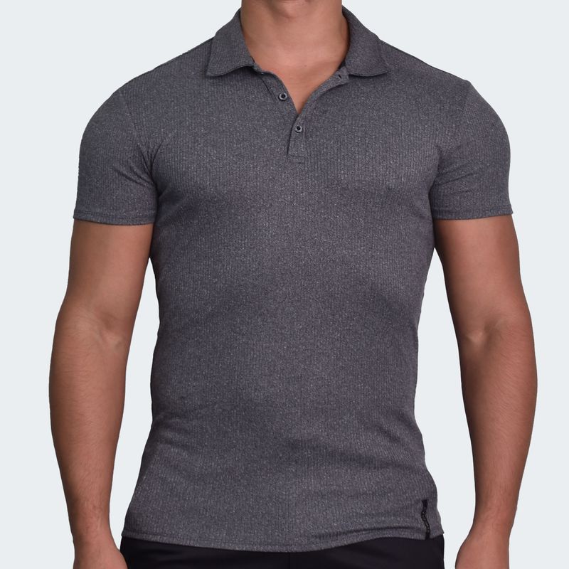 POLO-CUELLO-BOX-MANGA-CORTA---PLOMO
