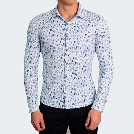CAMISA MANGA LARGA PERFECT FIT - BLACEL