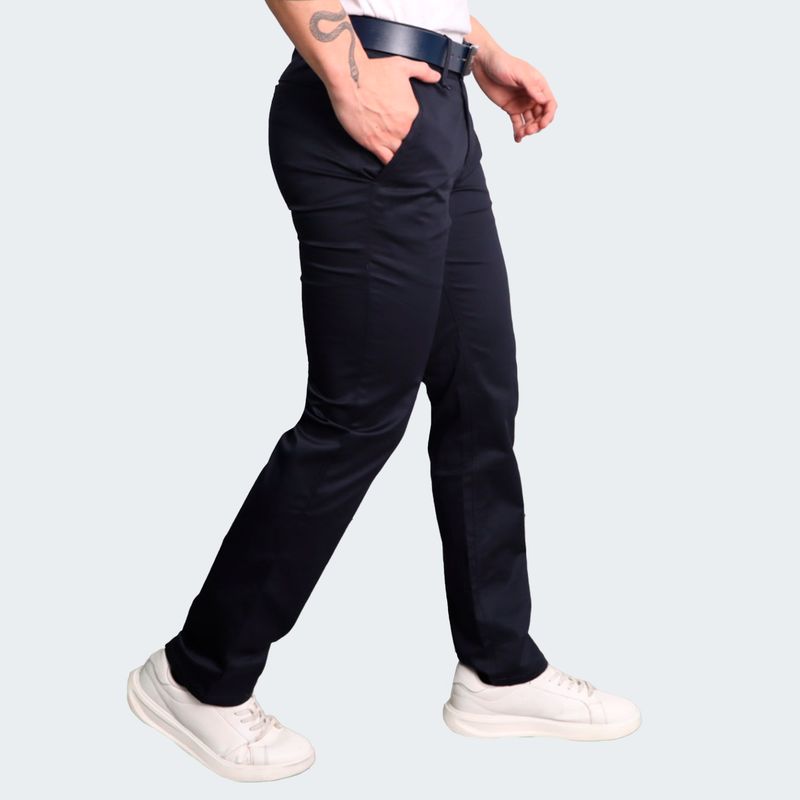 PANTALON-DRILL-CONFORT-ENTUBADO---AZUL