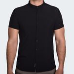 CAMISAMANGACORTACUELLONERUPERFECTFIT