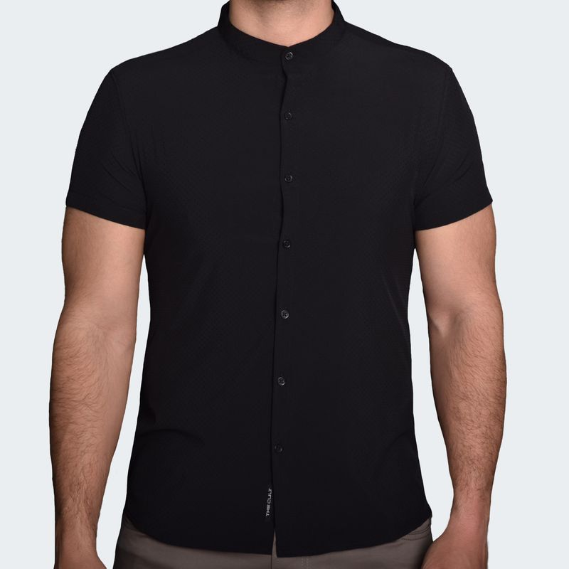 CAMISAMANGACORTACUELLONERUPERFECTFIT