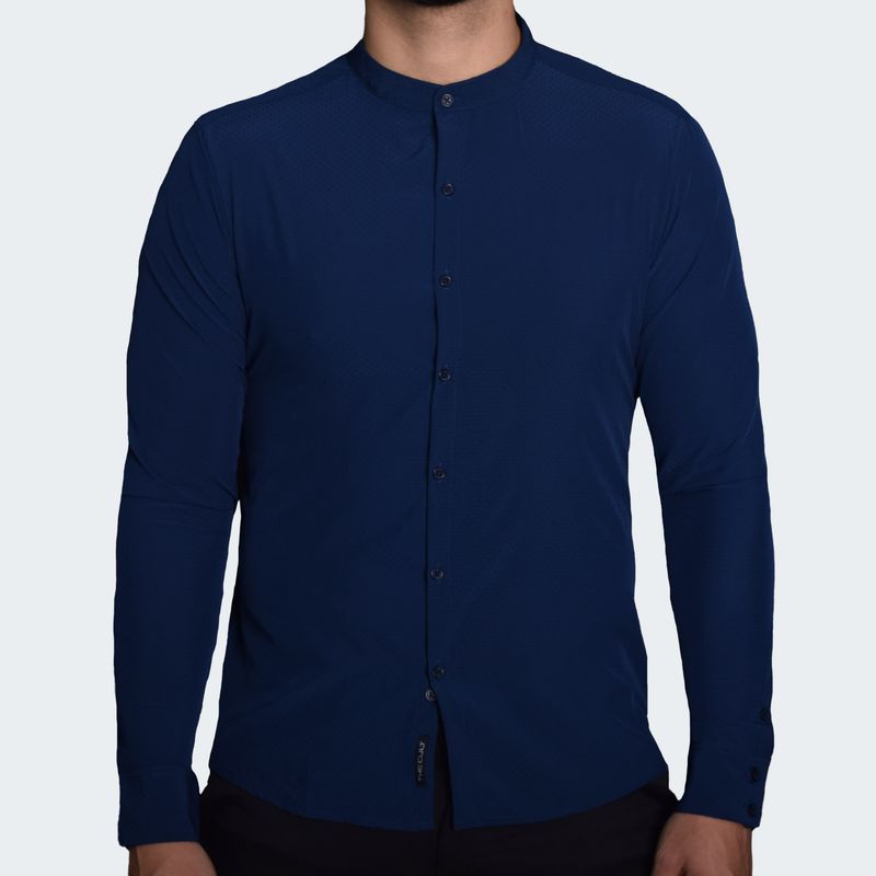 CAMISAMANGALARGACUELLONERUPERFECTFIT