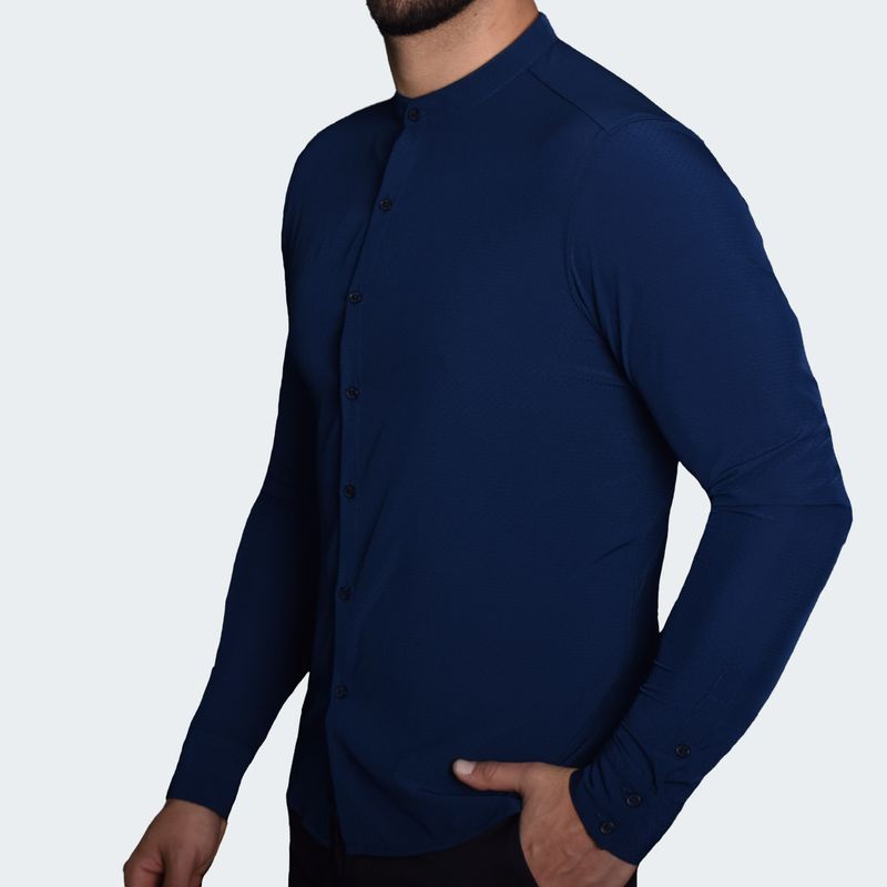 CAMISAMANGALARGACUELLONERUPERFECTFIT