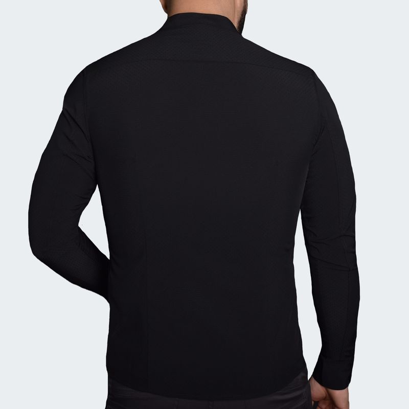 CAMISAMANGALARGACUELLONERUPERFECTFIT