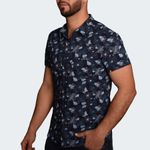 CAMISA-MANGA-CORTA-PERFECT-FIT---AZUL