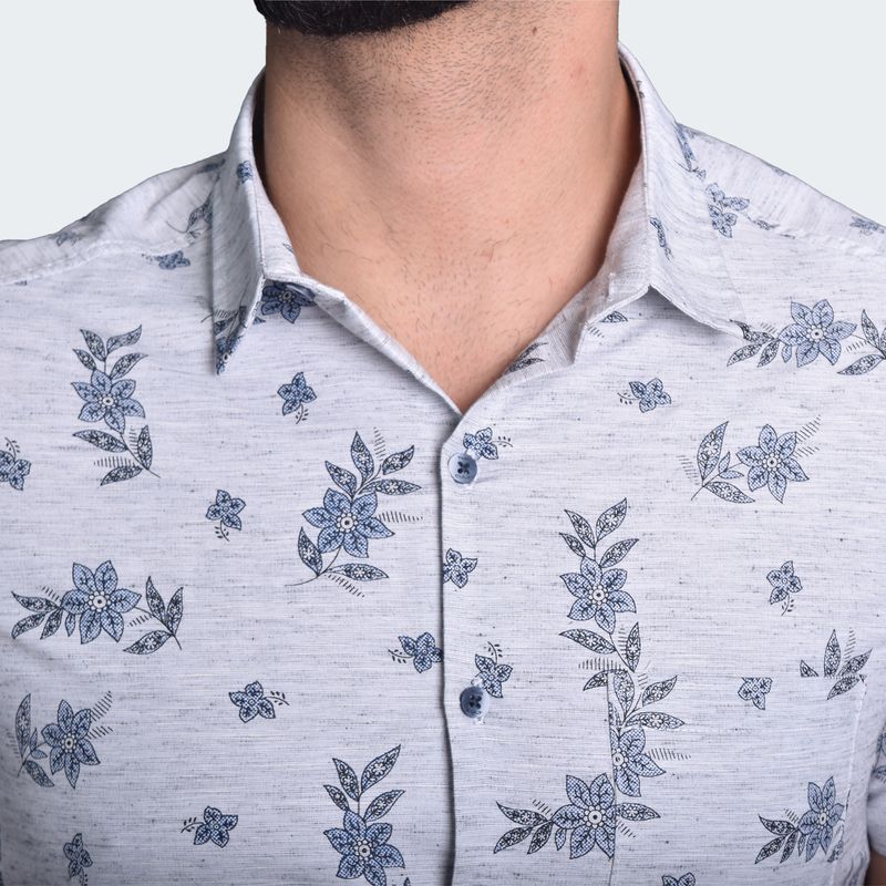 CAMISA-MANGA-CORTA-PERFECT-FIT---GRIS