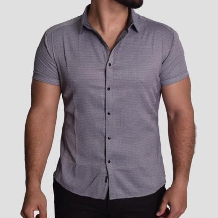 CAMISA MANGA CORTA REVERSIBLE - GREY