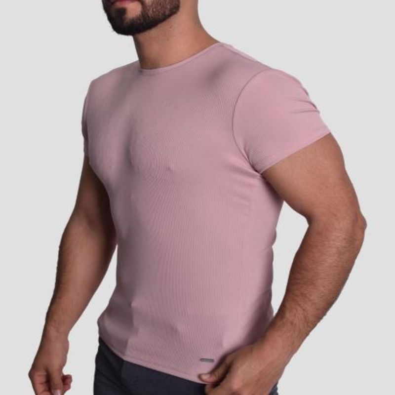 POLO-ACANALADO-MANGA-CORTA-CUELLO-REDONDO---ROUSE