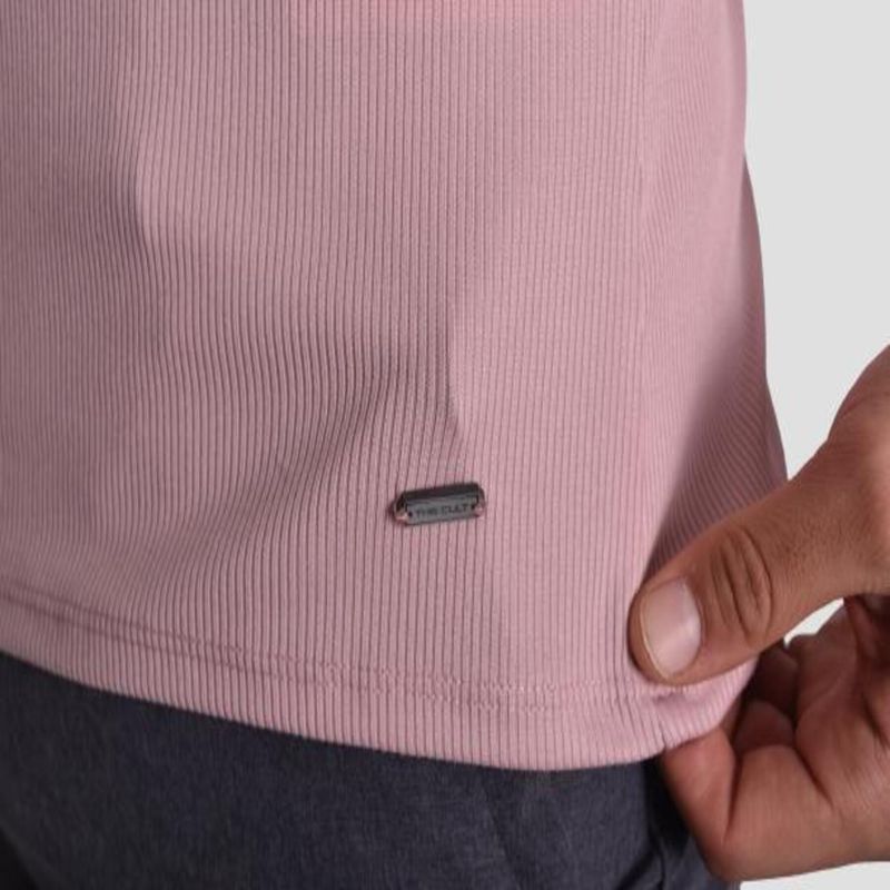 POLO-ACANALADO-MANGA-CORTA-CUELLO-REDONDO---ROUSE