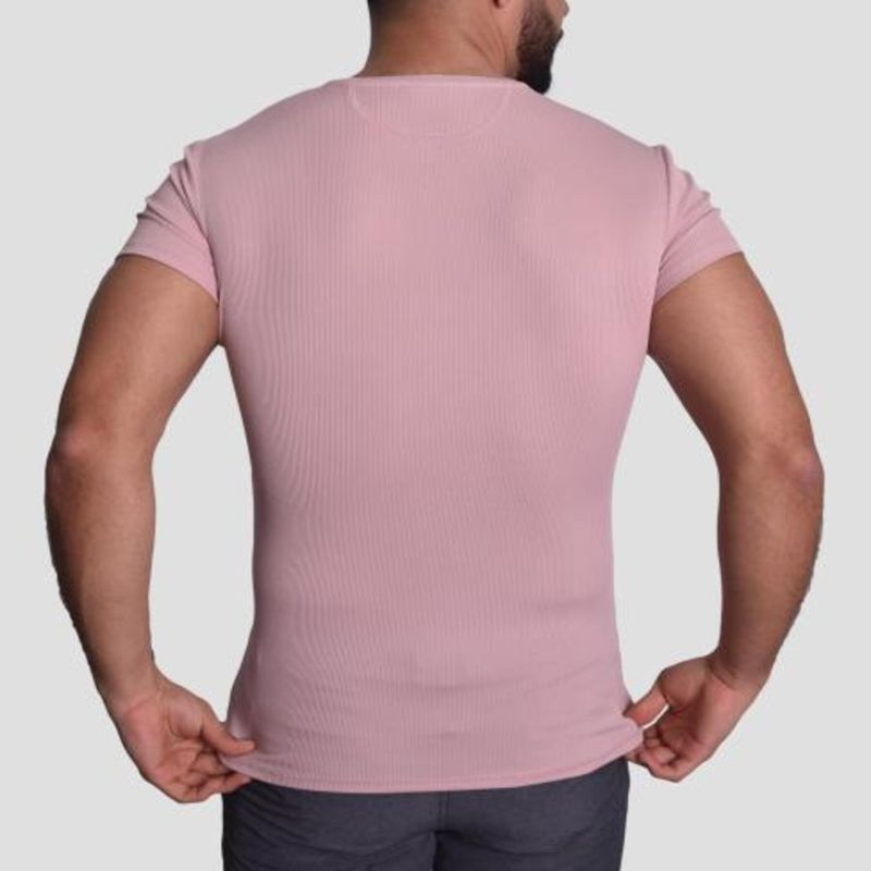 POLO-ACANALADO-MANGA-CORTA-CUELLO-REDONDO---ROUSE