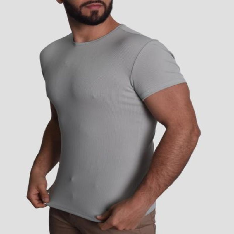 POLO-ACANALADO-MANGA-CORTA-CUELLO-REDONDO---MINT