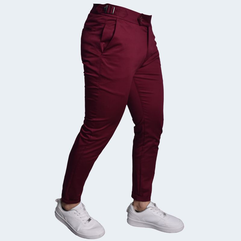 PANTALON-SATIN-CONFORT-TOBILLERO---BURGUNDY
