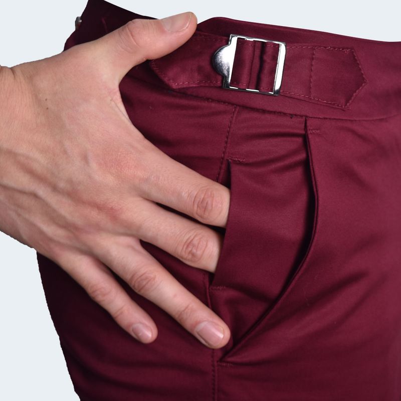 PANTALONSATINCONFORTTOBILLEROBURGUNDY