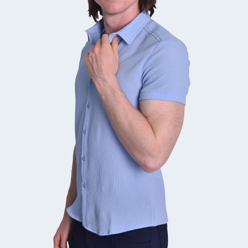 CAMISA-MANGA-CORTA-PERFECT-FIT---CELESTE
