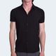 CAMISAMANGACORTAPERFECTFITNEGRO