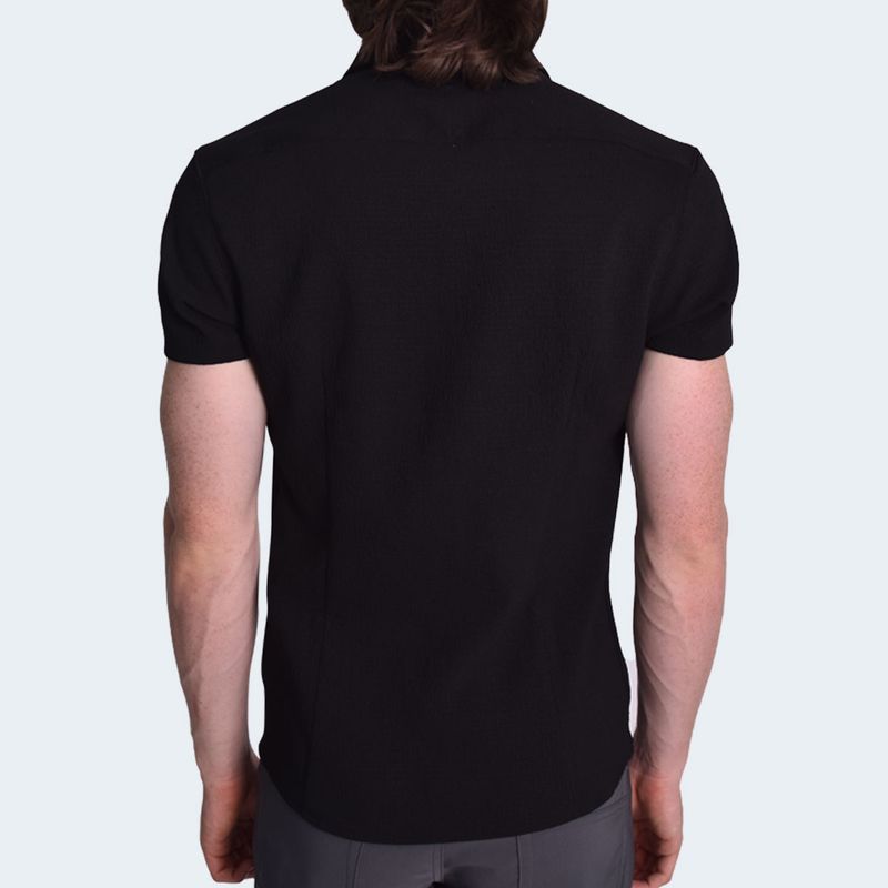 CAMISA-MANGA-CORTA-PERFECT-FIT---NEGRO