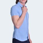 CAMISA-MANGA-CORTA-PERFECT-FIT---CELESTE