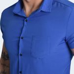 CAMISA-MANGA-CORTA-PERFECT-FIT---AZUL