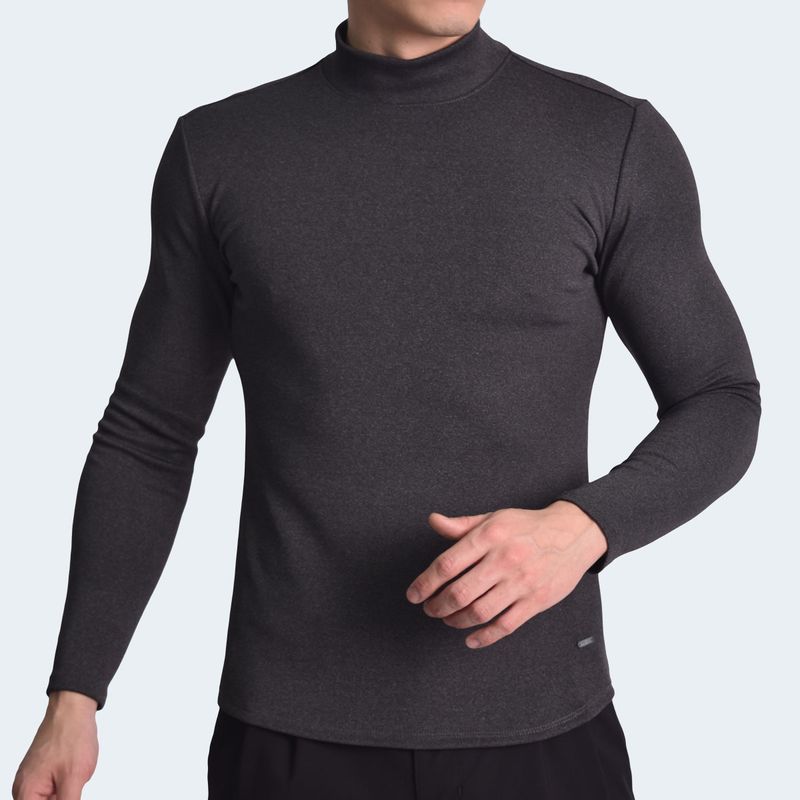POLO-MANGA-LARGA-CUELLO-ALTO---MELANGE