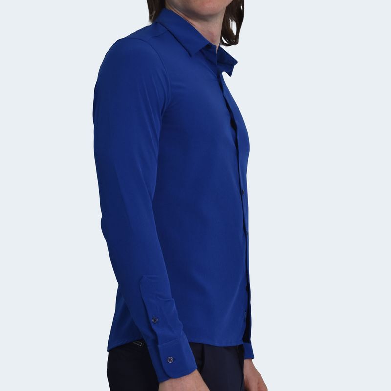 CAMISA-MANGA-LARGA-EN-TEGIDO-ESPECIAL---AZULINO
