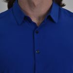 CAMISA-MANGA-CORTA-EN-TEGIDO-ESPECIAL-PERFECT-FIT---BLUE