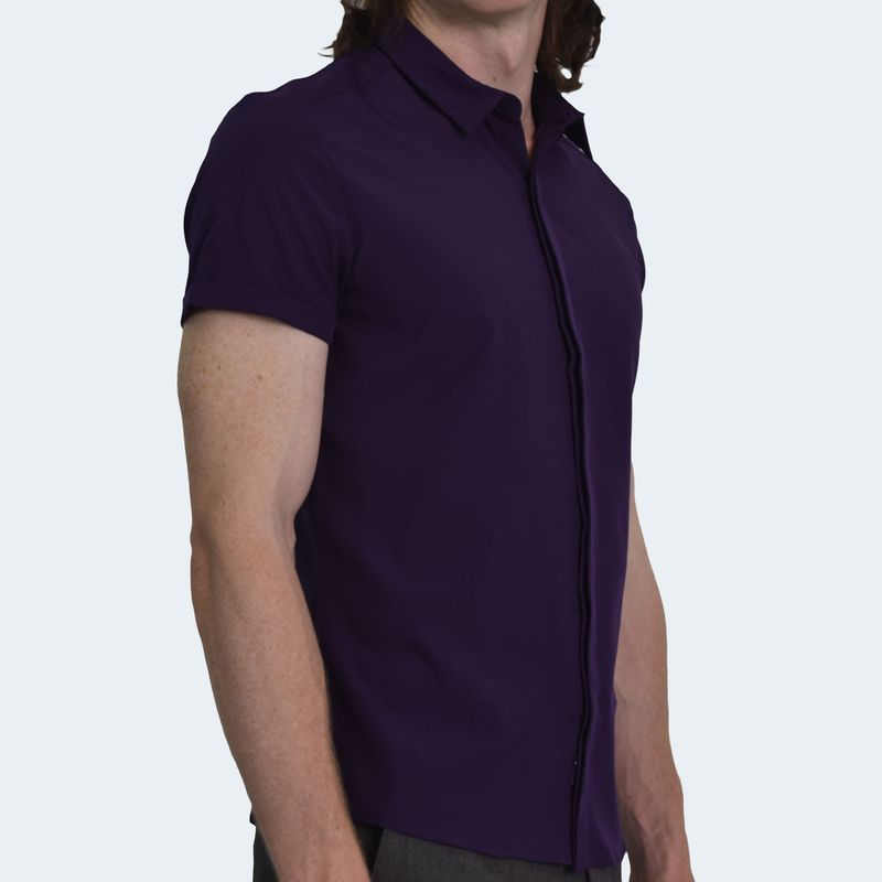 CAMISA-MANGA-CORTA-TEGIDO-ESPECIAL-PERFECT-FIT---PURPLE