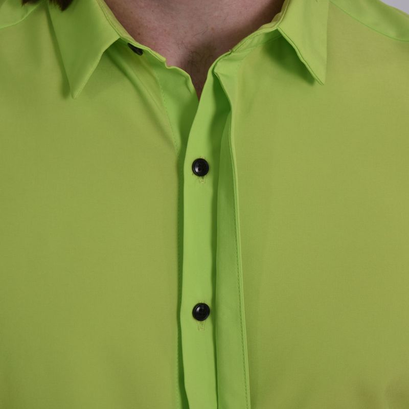 CAMISA-MANGA-CORTA-TEGIDO-ESPECIAL-PERFECT-FIT---LIME