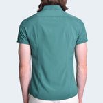 CAMISA-MANGA-CORTA-TEGIDO-ESPECIAL-PERFECT-FIT---DARK-GREEN