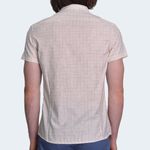 CAMISA-MANGA-CORTA-TELA-PRINT-PERFECT-FIT---BEIGE