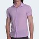 CAMISAMANGACORTATEJIDOESPECIALPERFECTFITLAVENDER